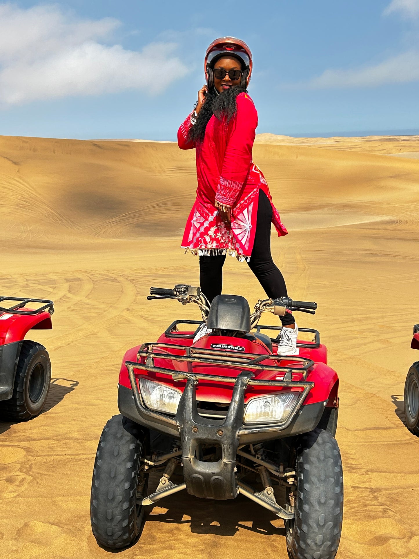 Tunic and shawl