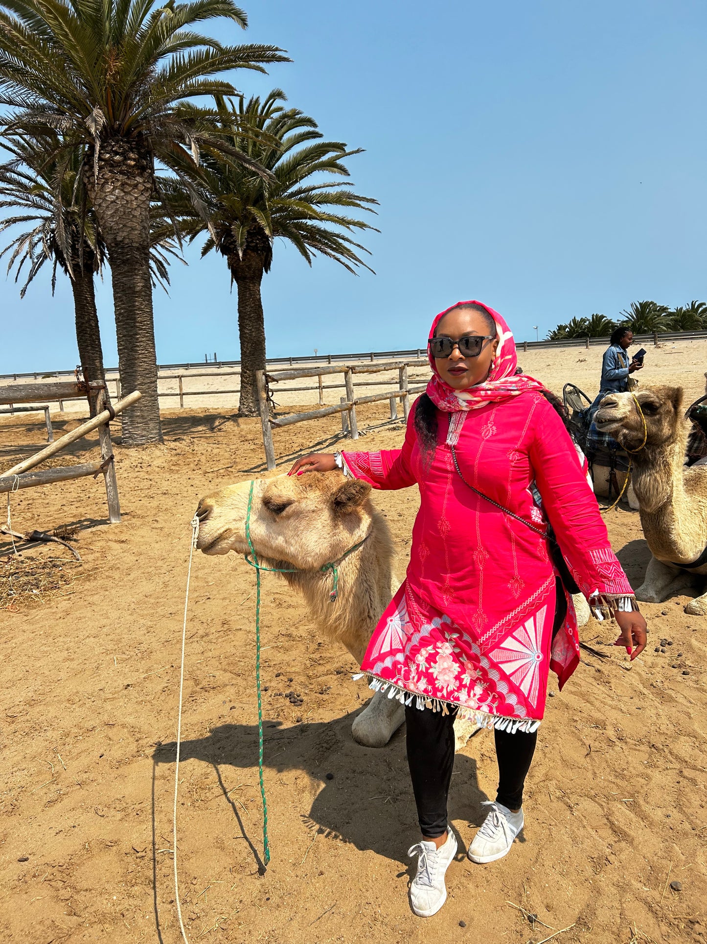 Tunic and shawl