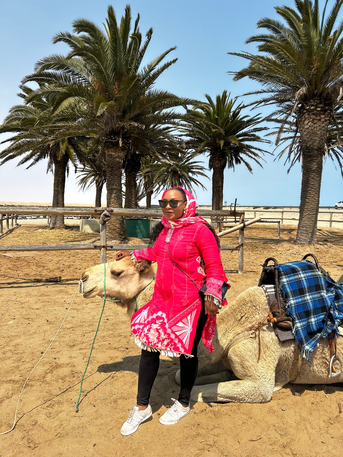 Tunic and shawl
