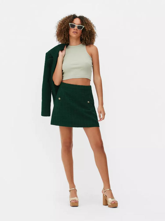 Mini Skirt - Green