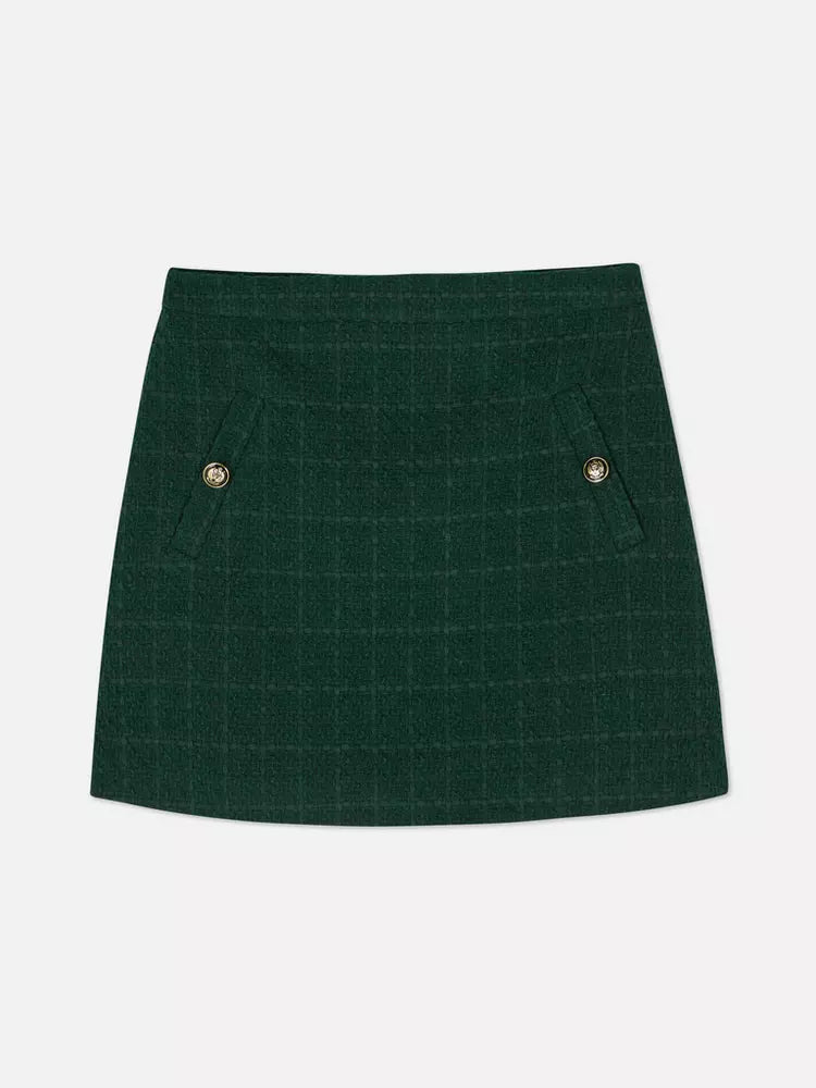 Mini Skirt - Green