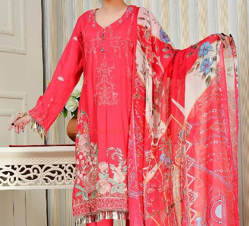Tunic and shawl